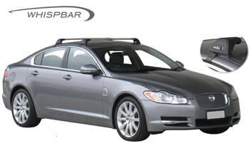 Jaguar XF Yakima Whispbar Roof Racks